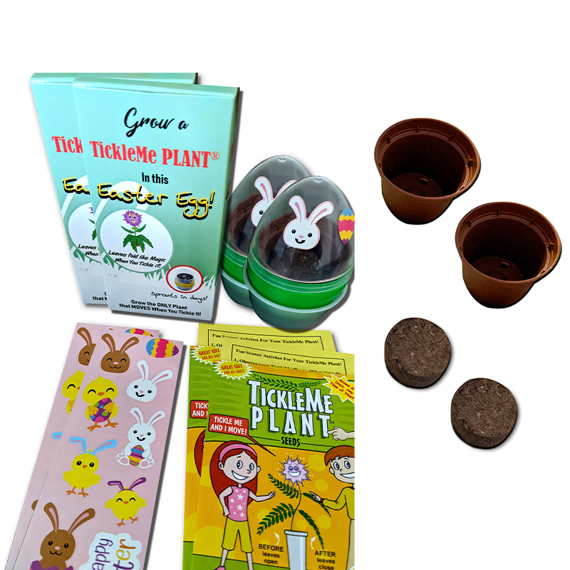easter egg plant seeds TickleMe Plant Easter Egg Grow Kit (2) – TickleMe Plant Company, Inc