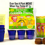 TickleMe Plant Greenhouse with 3 Packets of seeds PLUS TickleMe Plant Book (Bundle)