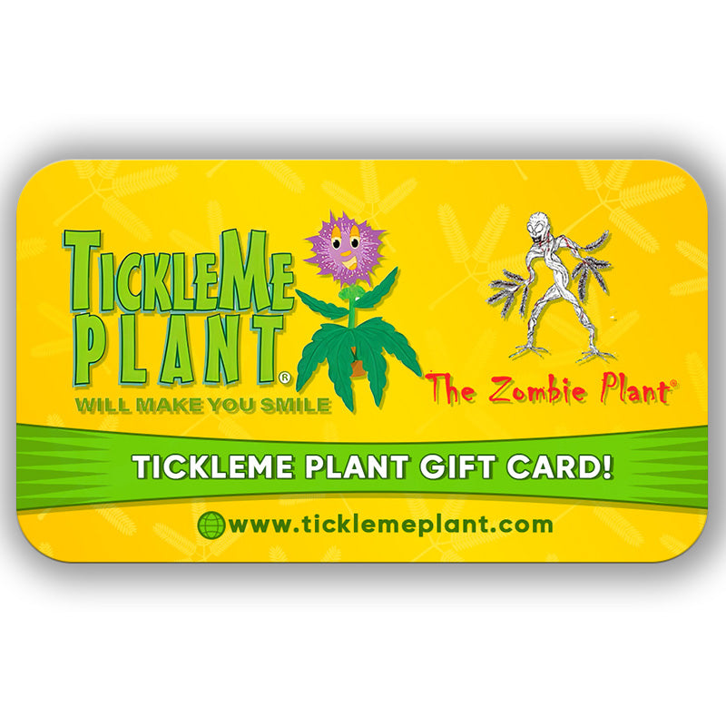 NEW!! TickleMe Plant / Zombie Plant Gift Cards! TickleMe Plant Company, Inc