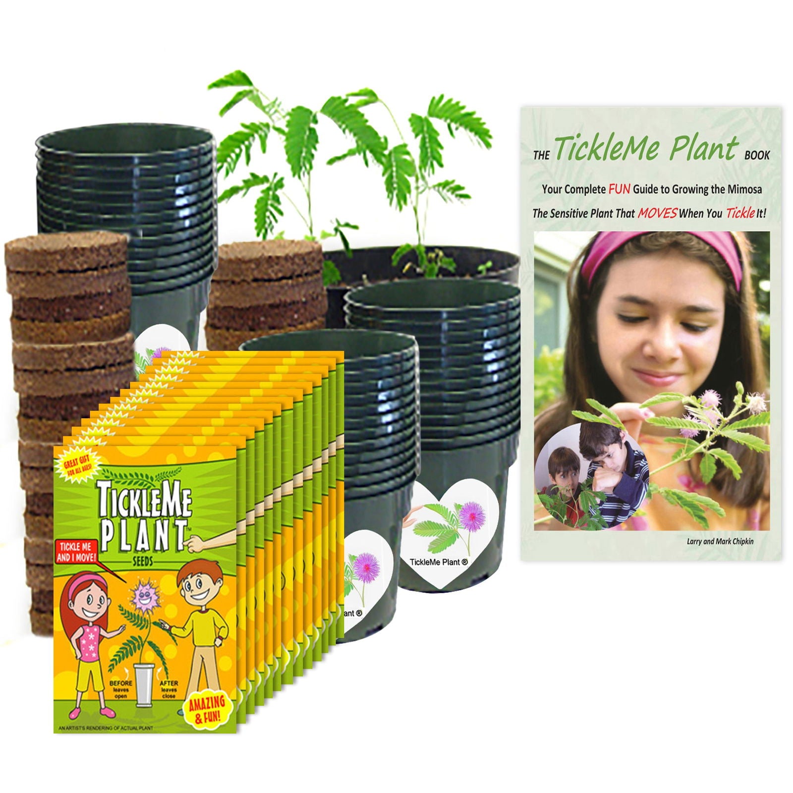 TickleMe Plant Classroom Science Party kit - For 30 Students! TickleMe Plant Company, Inc