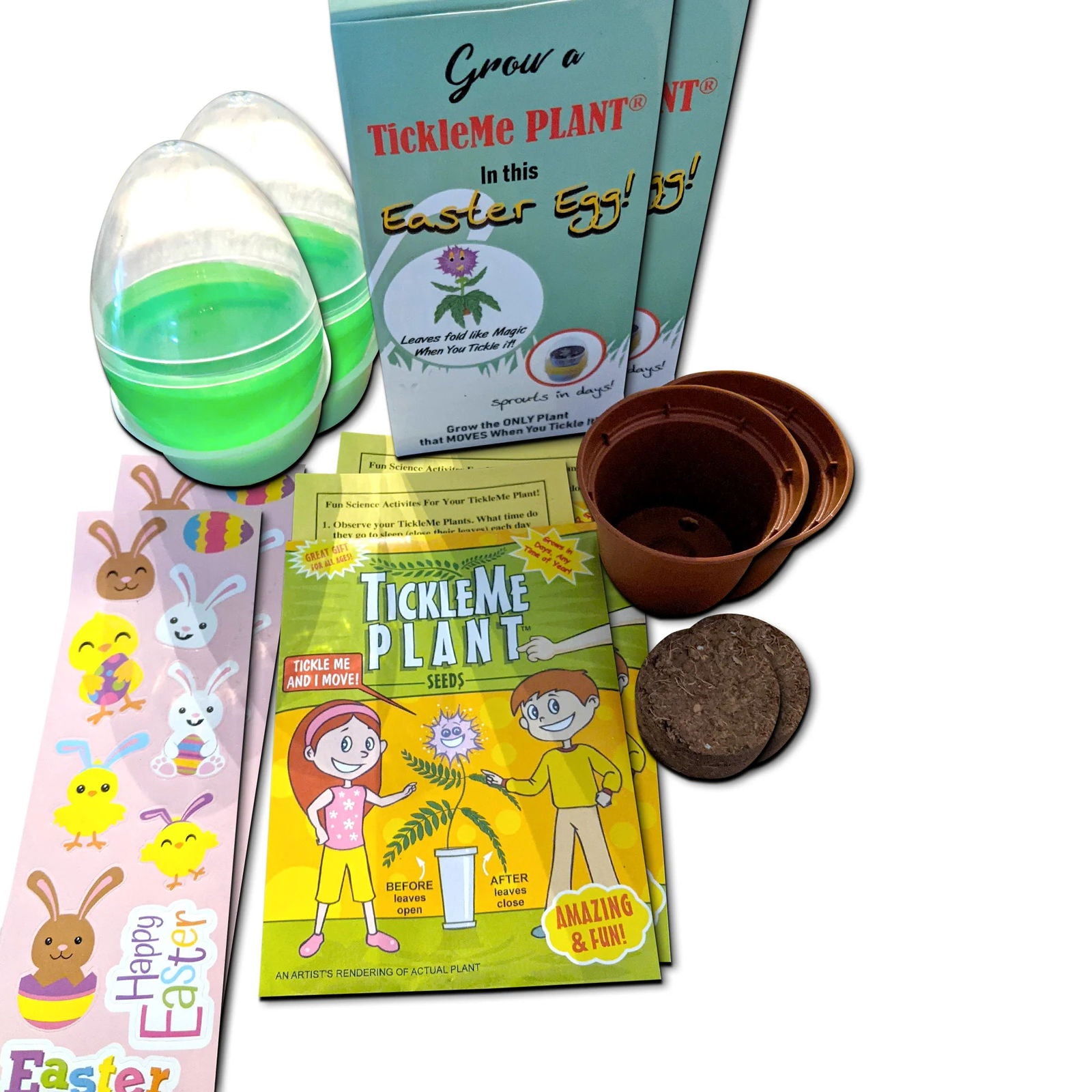 TickleMe Plant Easter Egg Grow Kit (2) TickleMe Plant Company, Inc