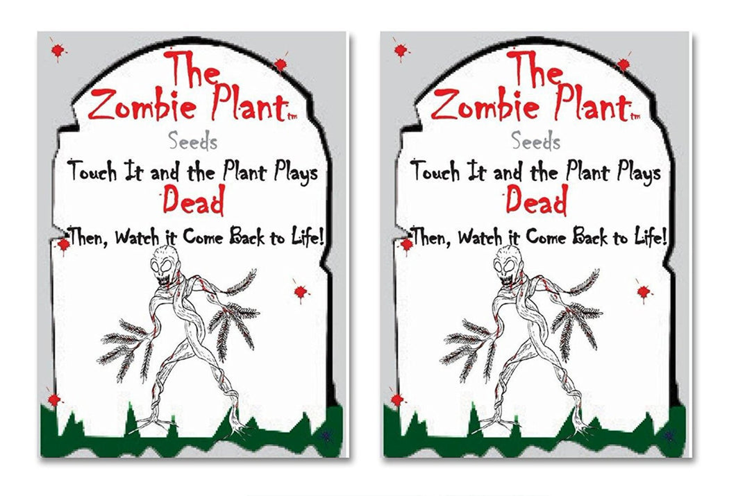  Zombie Plant Seed Packets (2) Grow Your Real Live