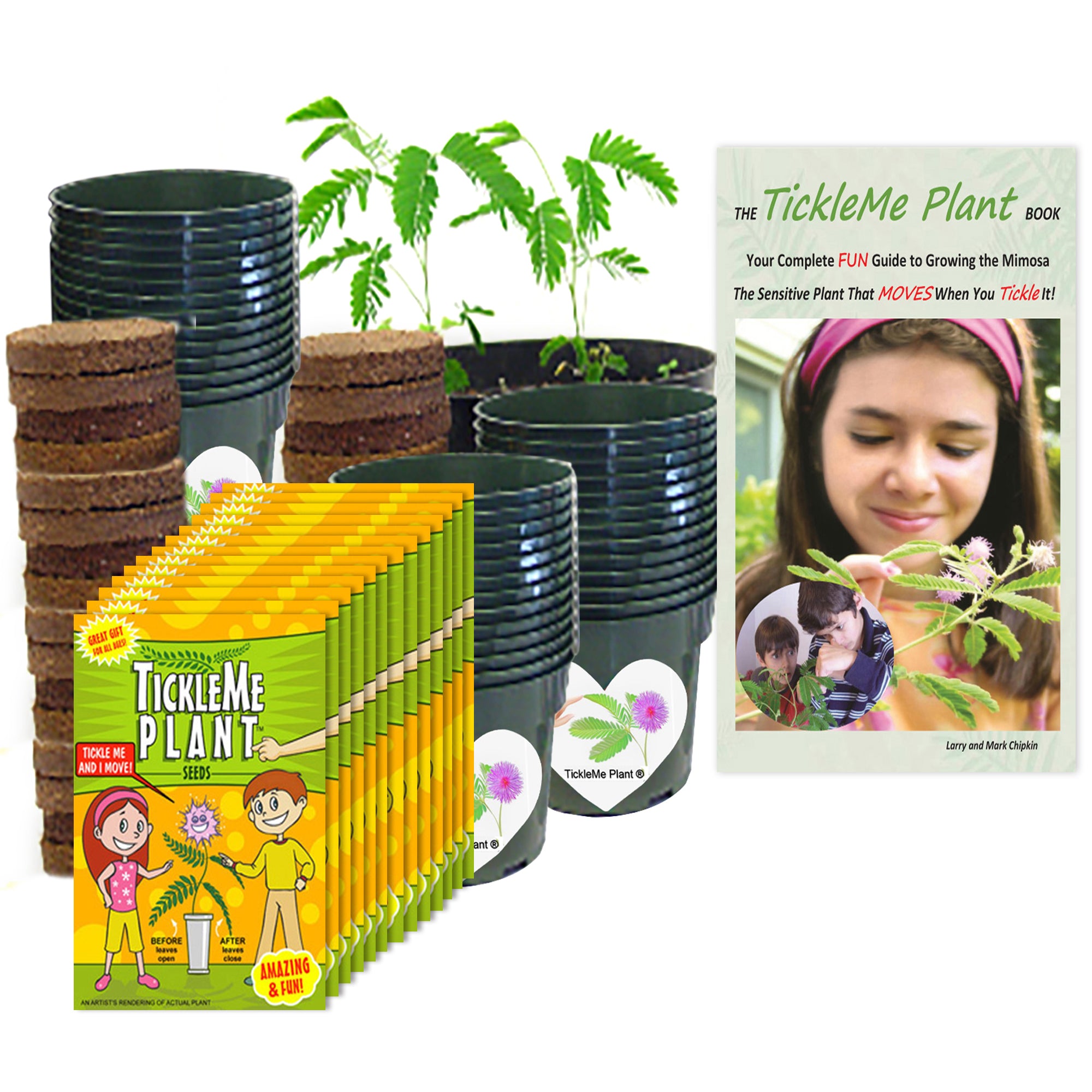 TickleMe Plant Classroom Science Party kit - For 30 Students!