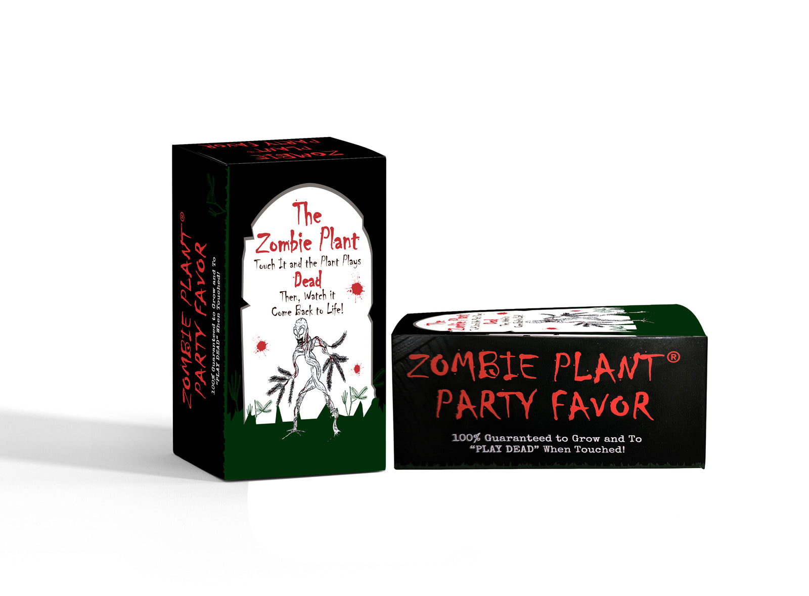 ZOMBIE PLANT Birthday Party Favors (2)