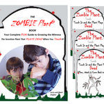 Zombie Plant book with 3 packets of zombie plant seeds